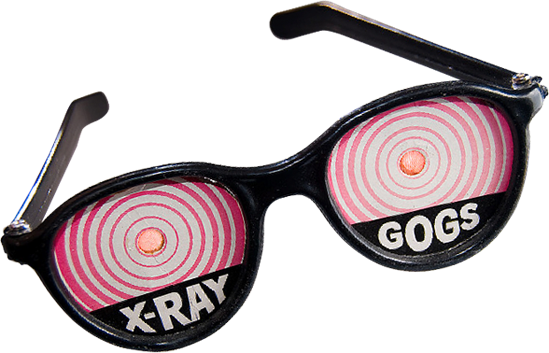 X-ray goggles